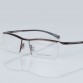2017 new men's glasses frame Titanium optical Half frame eyewear eyeglasses Square vintage classic oculos de grau 8189