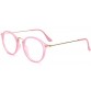 2018 Retro Women Glasses Frame Fashion Men Eyeglasses Frame Vintage Round Clear Lens Glasses Optical Spectacle Frame