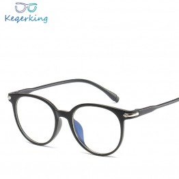 2018 Fashion Women Glasses Frame Men Eyeglasses Frame Vintage Round Clear Lens Glasses Optical Spectacle Frame HA-45