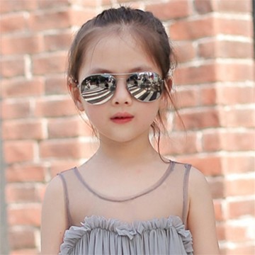 2019 NEW Brand  Children Goggle Girls Alloy Sunglasses Hot Fashion Boys Girls Baby Child Classic Retro Cute Sun Glasses UV400