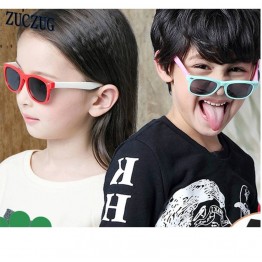 2019 Boy Girls Sunglasses Kids Sun Glasses Children Glasses Polarized Lenses Girls Boys Tr90 Silicone Child Mirror Baby Eyewear
