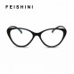 2019 Spectacle frame Black Cat Eye Glasses Frame Women brand Clear Lens Eyewear frames Ladies Myopia Nerd Red eyeglasses frame32912669339
