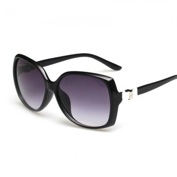 Summer Vintage Sunglasses Women Brand Designer Sun Glasses For Women Round Glasses Black Frame Lunette De Soleil