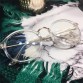 blue light glasses frame computer glasses spectacles round transparent female women s eyeglasses frame 2018 Optical frames clear32917316095