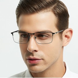 ELECCION Optical Ultralight Titanium Alloy Full Rim Glasses Frame For Business Men Myopia Reading Prescription Spectacles Frame