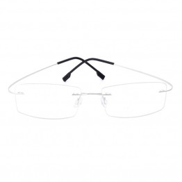 Handoer J0860 Rimless Optical Glasses Frame for Men Spectacles Glasses Optical Prescription Frame Flexible Titanium Legs