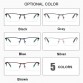 Handoer Semi-Rimless Optical Glasses Frame for Men Eyewear Spectacles Glasses Optical Prescription Frame Business Eyewear32989683440