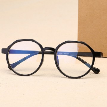 Oulylan Men Women Glasses Frame Retro Round Spectacle Transparent Eyeglasses Frames Luxury Female Male Blue Film Eyewear32907746375