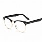 Vintage Clear Lens Eye Glasses Frames Men Women Transparent Fake Gasses Round Optical Eyeglasses Nerd Eyewear Spectacle