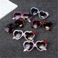 Ywjanp Fashion Kids Sunglasses Children Princess Cute Baby Hello- Glasses High Quality boys girl Heart-shaped Eyeglasses uv400
