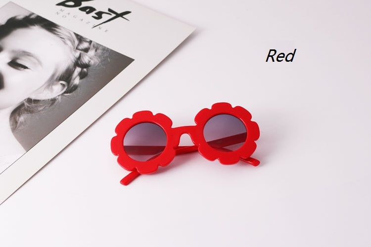 2019-NEW-Sun-Flower-Round-Cute-kids-sunglasses-UV400-for-Boy-girls-toddler-Lovely-baby-sun-glasses-C-32967760545