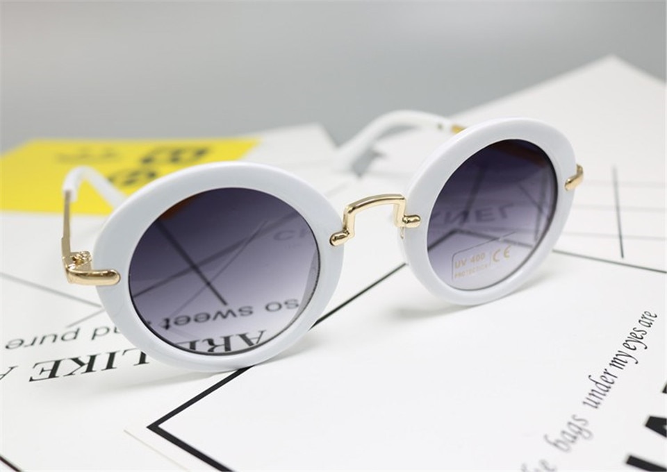 2019-New-pattern-Baby-Girls-Sunglasses-Brand-Designer-UV400-Protection--Boys--metal-rimmed-Sunglasse-32996467923