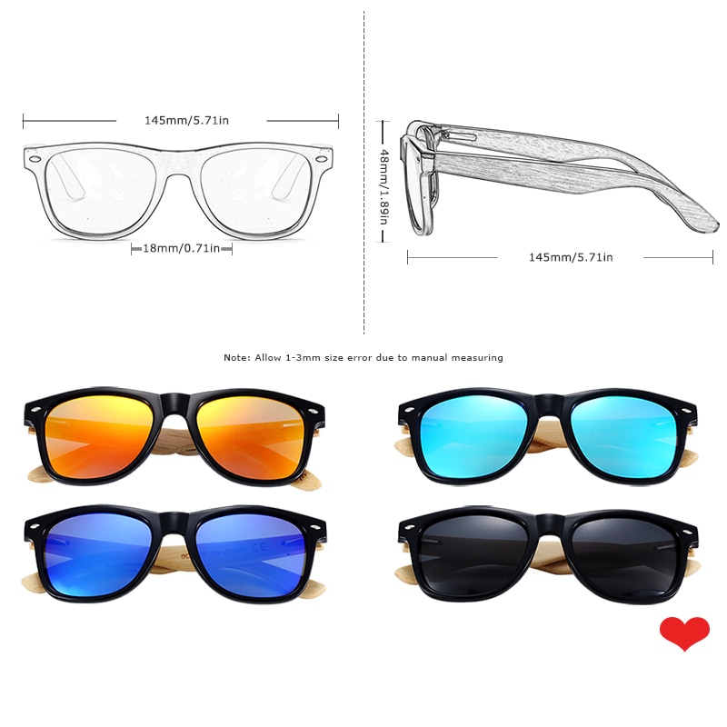 BARCUR-Black-Walnut-Sunglasses-Wood-Polarized-Sunglasses-Men-Glasses-Men-UV400-Protection-Eyewear-Wo-32841070485