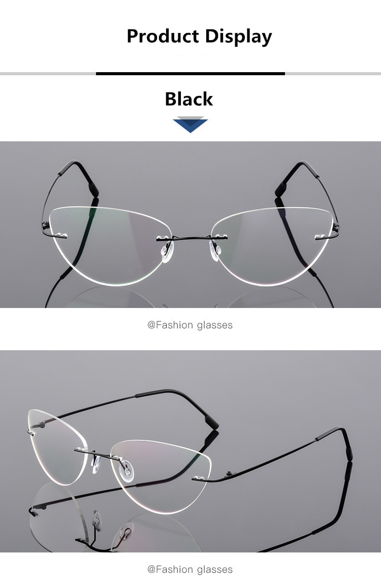 Cat-Eye-Style-Foldable-Ultra-light-Memory-Titanium-Alloy-Rimless--Myopia-Eyeglasses-Optical-Glasses--32966362963