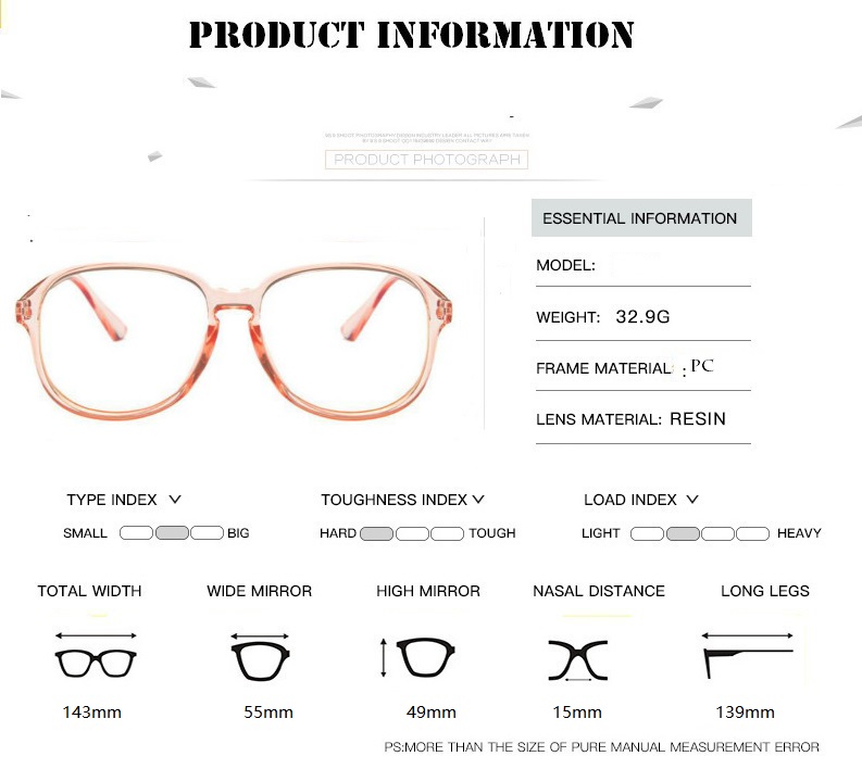 NEW-Transparent--Glasses-Optical-Glasses-Frames-For-Women-Men-Eyeglasses-Clear-Eyewear-Frame-Spectac-33032286924