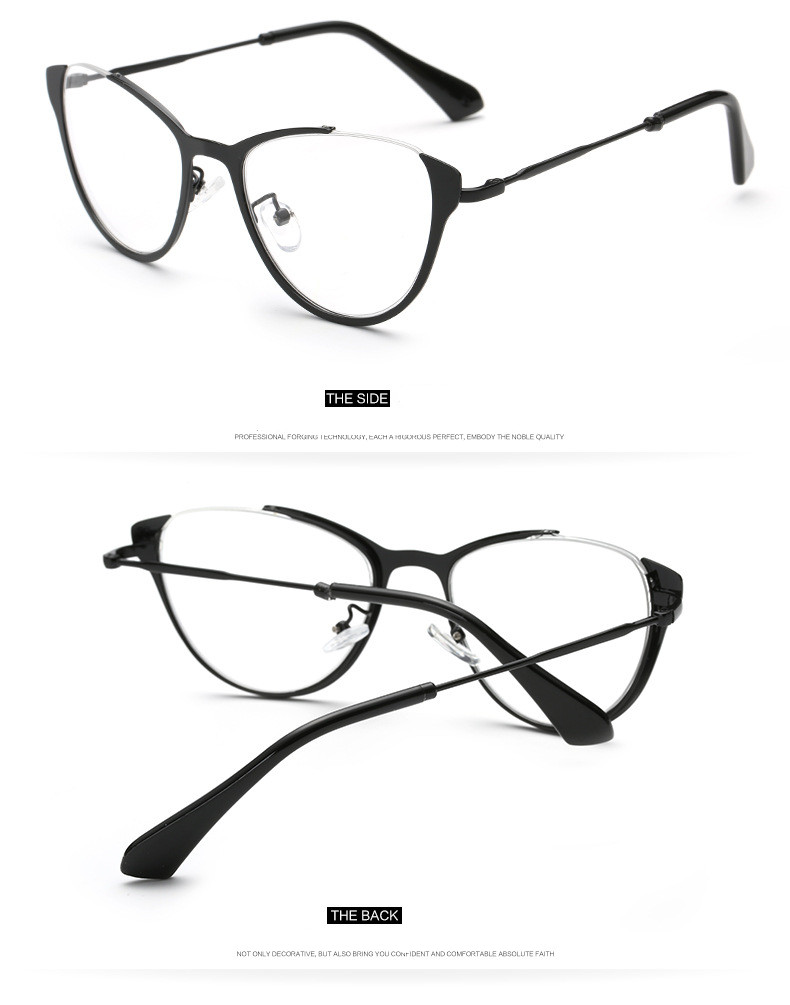 New-Fashion-Men-Optical-Glasses-Frame-For-Women-High-Quality-Metal-Vintage-Cat-Eye-Eyeglasses-Half-f-32795709012