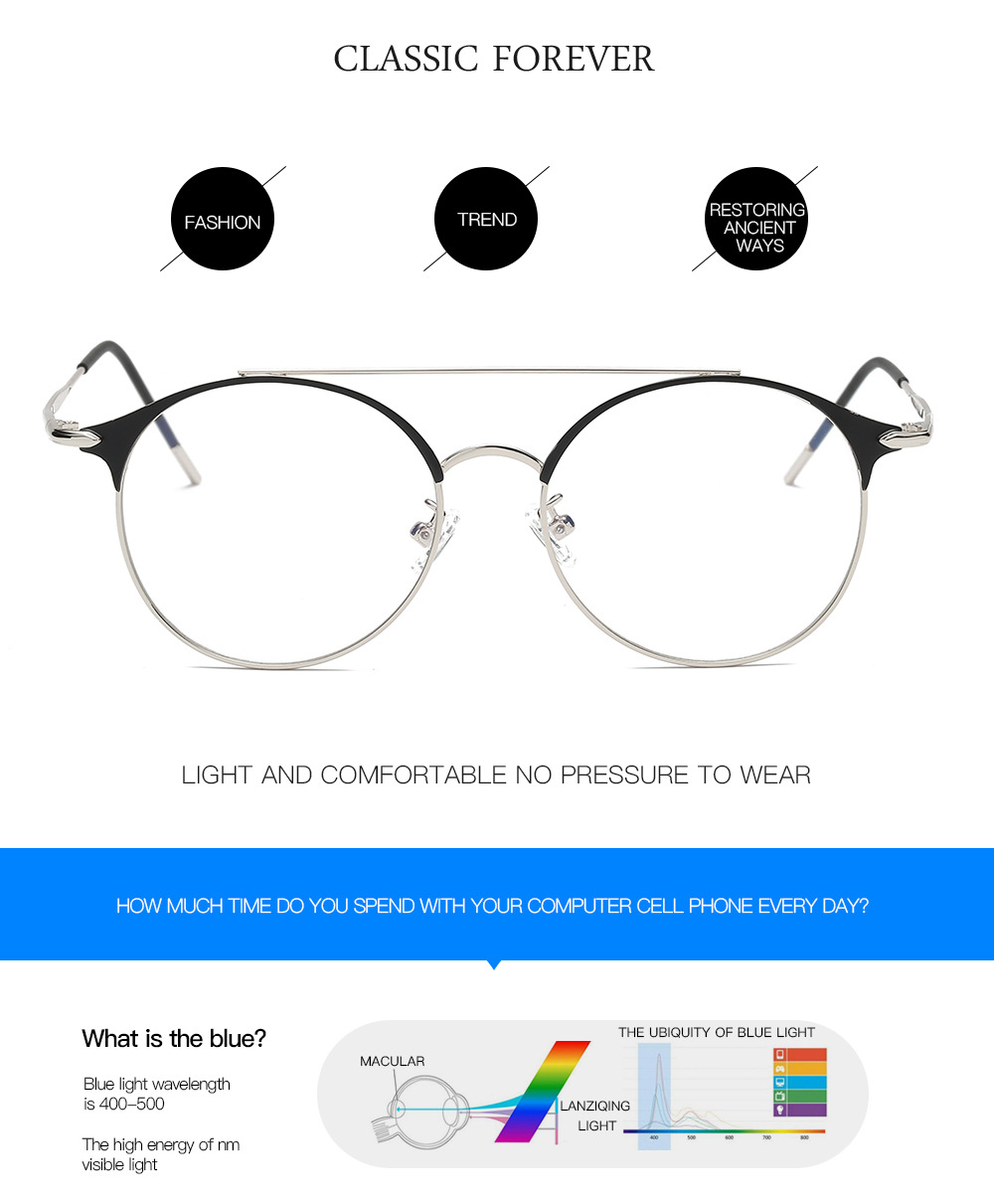 VCKA-2019-New-Fashion-Women-Mens-Computer-Goggles-Retro-Metal-Blue-Light-Blocking-Glasses-Round-Gami-32848597147